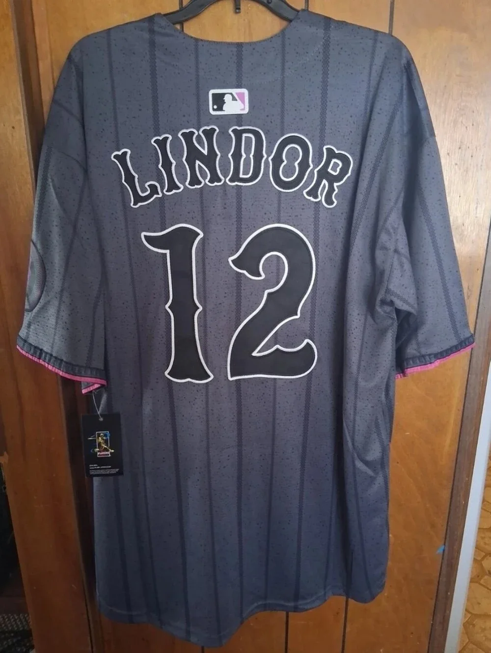 Mystery Sports Card With Francisco Lindor New York Mets XXL Jersey